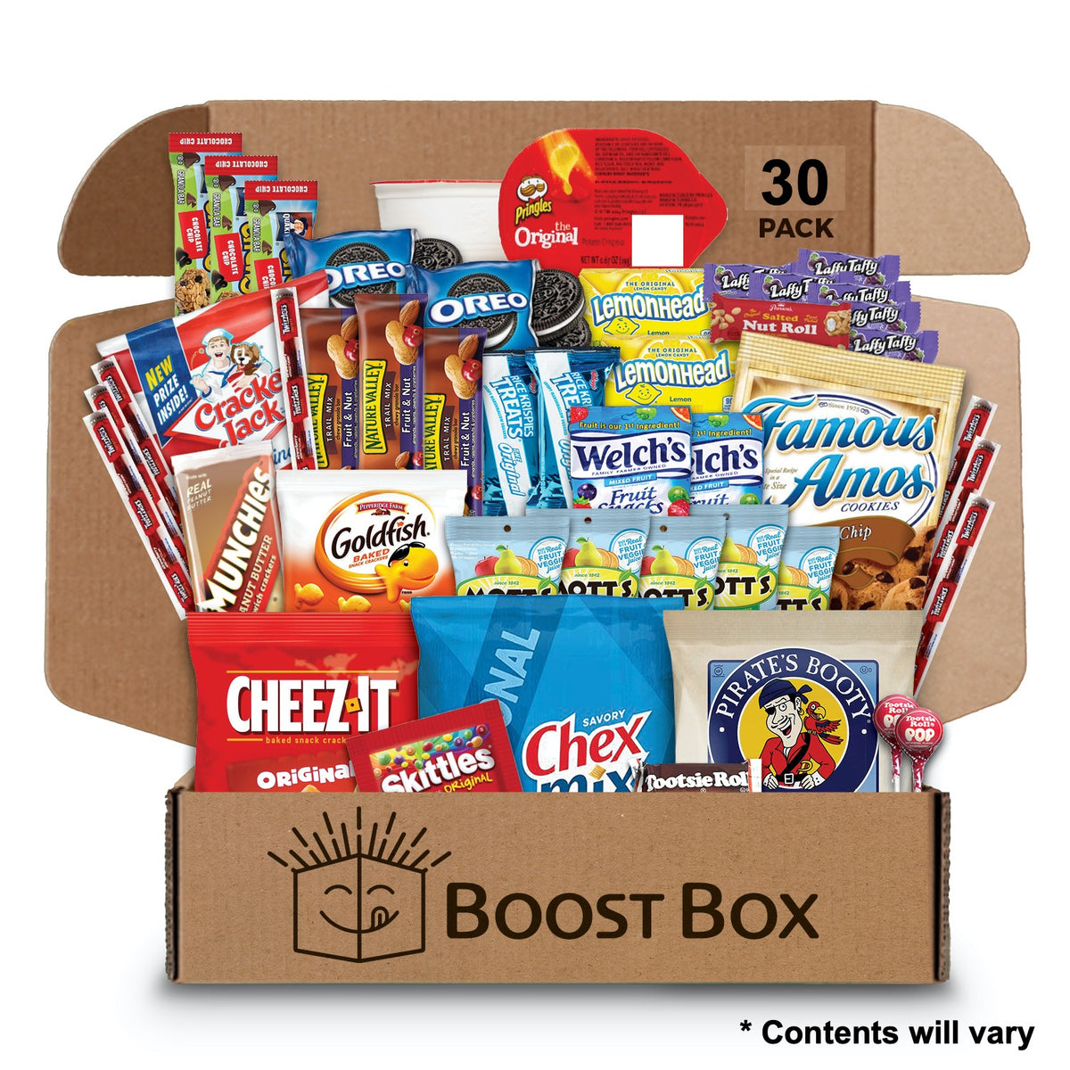 BOOST BOX (60) – Premium Snack Boxes, Care Packages & Gifts Baskets fo–  BoostBoxUSA - Snack Boxes