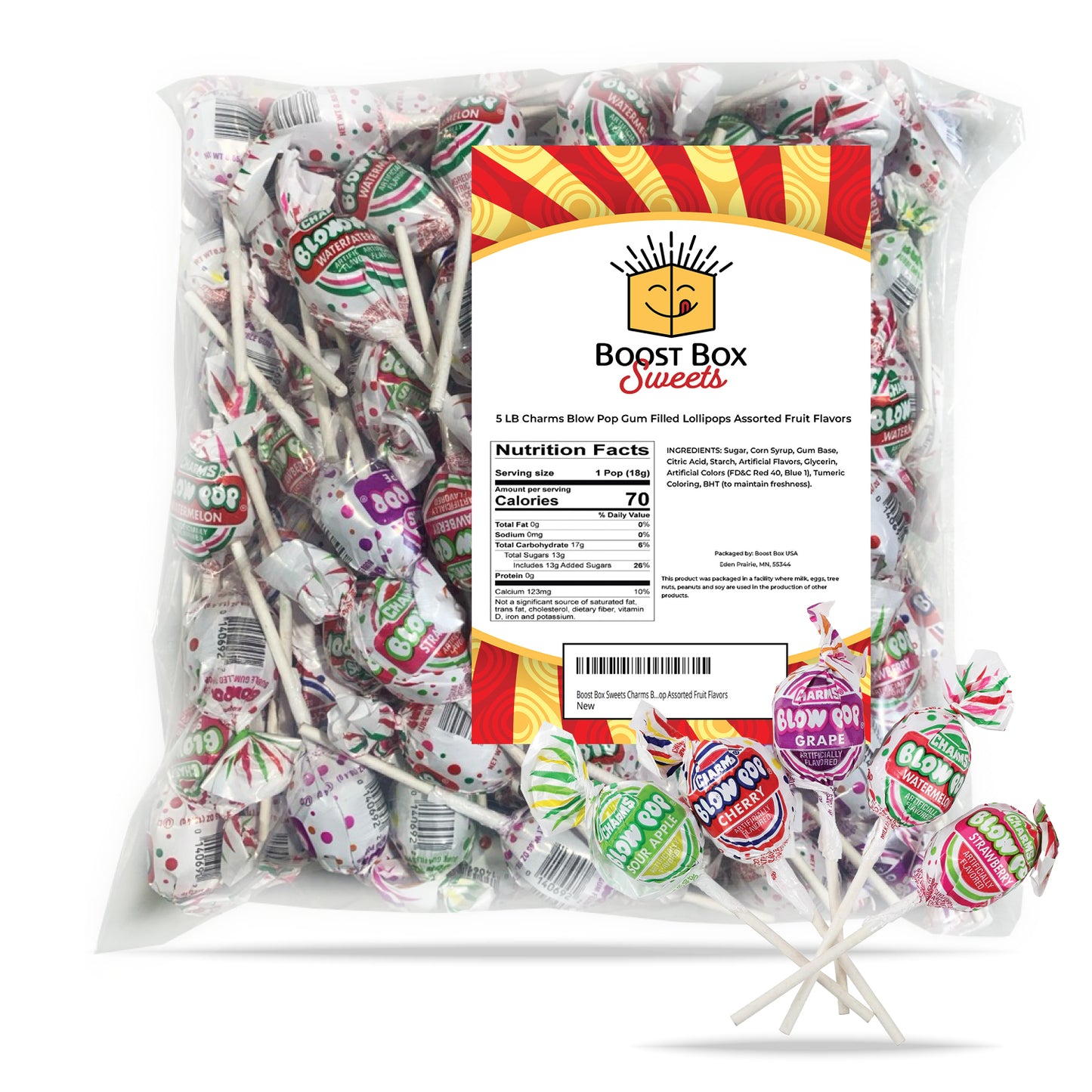 Charms Blow Pops (5 Pounds)