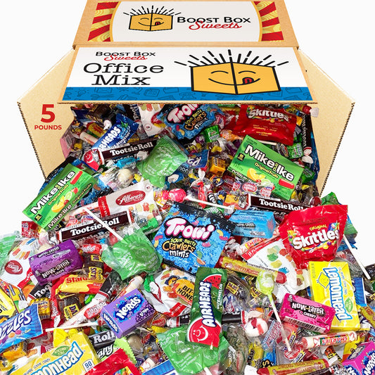 Office Candy Mix-Classroom Candy, Halloween Candy Individually Wrapped (5 Pound Bag)